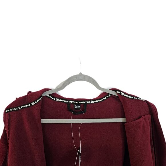 NWT Baerskin W’s Tactical Hoodie 4.0 Burgundy M - Picture 3 of 13